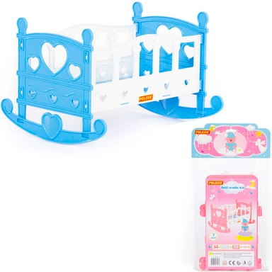 Кроватка-качалка для куклы №2 62062 П-Е /12/