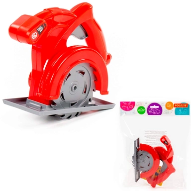 Пила Циркулярная игрушечная красная в пакете 90430 П-Е /12/