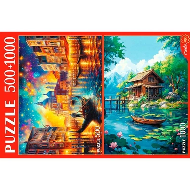 Пазл 2 в 1 500+1000 Интересные виды П500-1000-8812