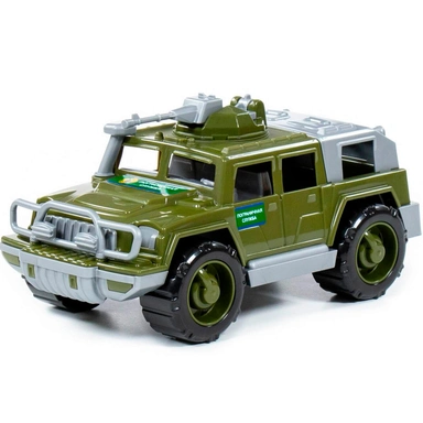Автомобиль джип пограничный Разведчик с 1-м пулемётом (РФ) 79251 /12/