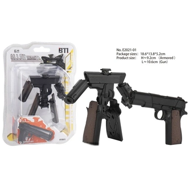 Трансформер E2021-01 Пистолет на блистере