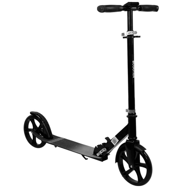 Самокат детский,двухколесный,Черный от 8 лет до 200 кг.