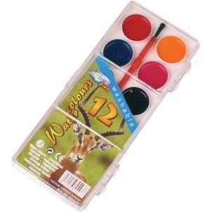 Акварель 12 цв. ZOO 29С1725-08 с/к медовая