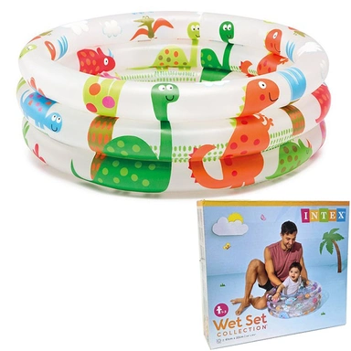 Бассейн для малышей кгруглый 1-3 лет 61х22см 57106