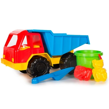 Автомобиль Грузовик + Песочный набор 3-264 Кассон /6/
