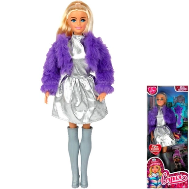 Кукла Карапуз 66001-W30-S-BB София 29 см руки и ноги сгиб.