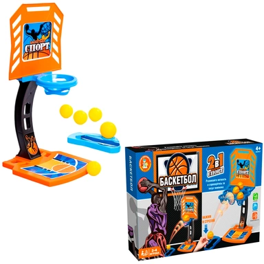 Игра настольная Баскетбол 2 в 1 Aктив time 70021