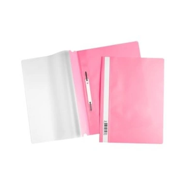 Папка скоросшиватель А4 розовая 04312 Hatber