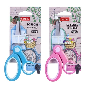 Ножницы 13,5 см Прогулка CS_072034 Hatber