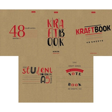 Тетрадь 48 л. А5ф клетка CRAFT 48Т5В1