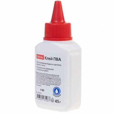Клей ПВА 45 гр. GL_078559 Hatber