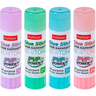 Клей карандаш 21гр NEWtone GS_067213 Hatber