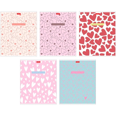 Тетрадь 48 л. клетка LOVE IS.... 092371