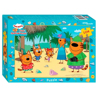 Пазл 104 Три кота 82240 Степ /48/