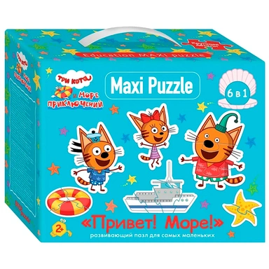 Пазл 6 в 1 Три кота 68002 Степ