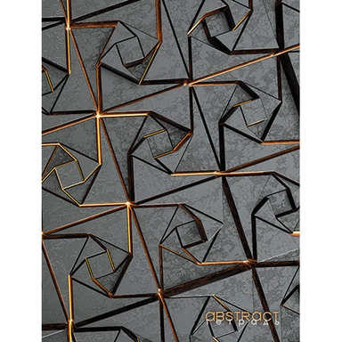 Тетрадь 96 л. клетка Абстракция С2277-54