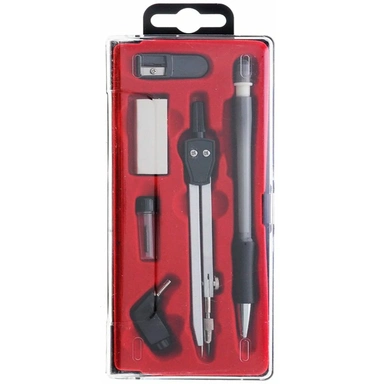 Набор чертежный 6 пр. Perfecta STUDIO, в пенале,д/ст.классов SG.6/Е