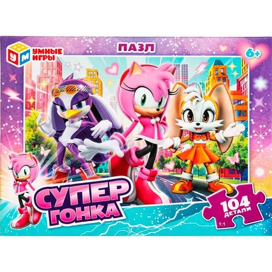 Пазл 104 Супергонка 4660254462120