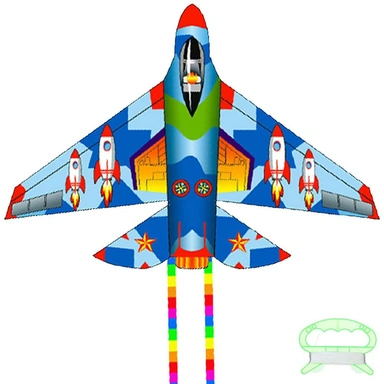 Воздушный змей 100 см Самолет FG250923034C