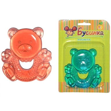 Прорезыватель Мишка/слоник с водой 1083