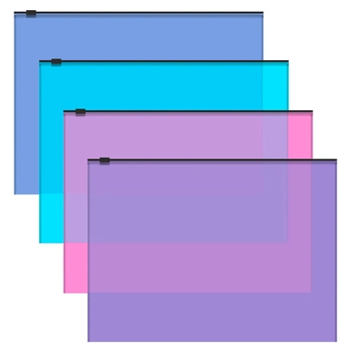 Папка пластиковая ErichKrause Fizzy Vivid, A4 47069