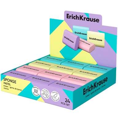Ластик Sponge Pastel 48778 /Erich Krause/.