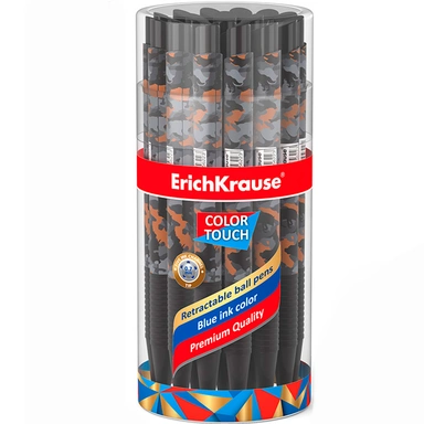 Ручка шарик автомат синяя ColorTouch MaticGrip Rough Native 0.7 48782 /Erich Krause/