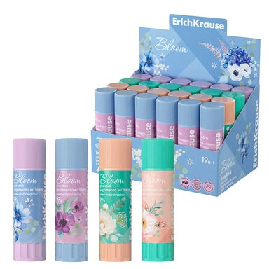 Клей-карандаш 19 гр. EasyStick Pastel Bloom ассорти 60914 /Erich Krause/