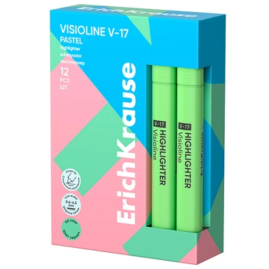 Текстовыделитель зеленый Visioline V-17 Pastel 56020 ErichKrause
