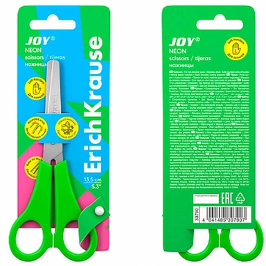 Ножницы 13.5 см для левшей JOY ассорти 30790 ErichKrause