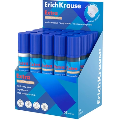 Клей канцелярский 55мл Extra 21024 /Erich Krause/