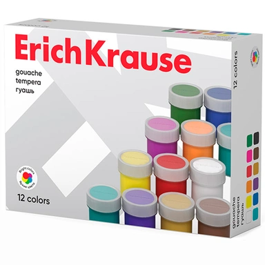 Гуашь 12 цв. по 17 мл 50544 /Erich Krause/