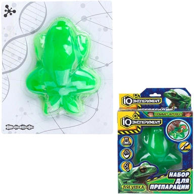 Набор Опыты по биологии препарация лягушки IQ Эксперимент BIO-FROG-01-RU