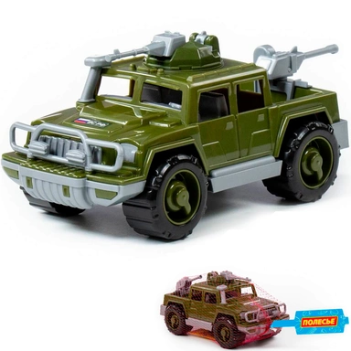 Автомобиль пикап военный Разведчик с 2-мя пулемётами 79152 П-Е /16/