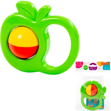Погремушка зелёная Яблоко 24071 П-Е /28/