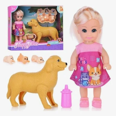 Кукла малышка 788 с аксесс. в кор.