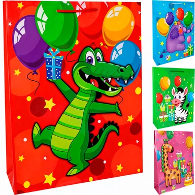 Пакет 10*32*44 см животные FG250920601-1C