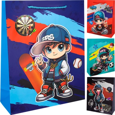 Пакет 26*32*10 см Мальчик FG250926011D