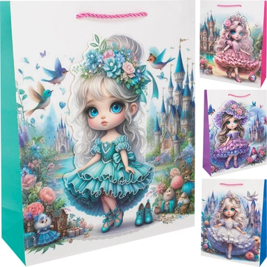 Пакет 26*32*10 см Девочка FG250926385D