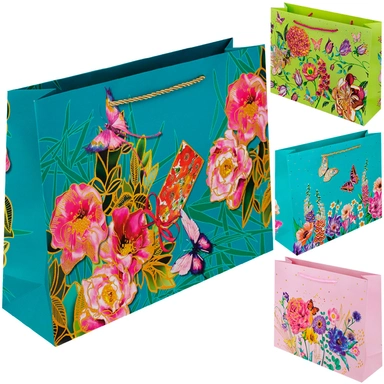 Пакет 26*32*10 см Цветы FG250926192D