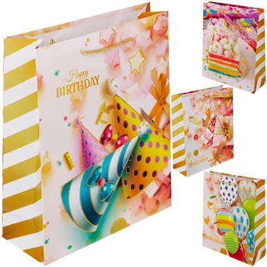 Пакет 26*32*10 см Happy Birthday FG250926298D
