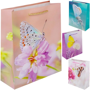 Пакет 26*32*10 см Бабочка FG250926301D