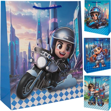 Пакет 26*32*10 см Мальчик FG250926403D