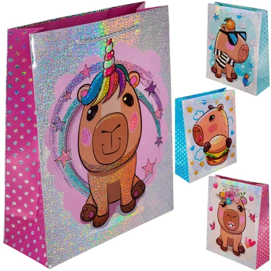 Пакет 26*32*10 см Капибара FG250926138D