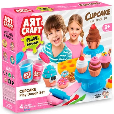 Набор для творчества Набор для лепки Фантастические капкейки, тесто 4х56г 03273 AЯT CRAFT