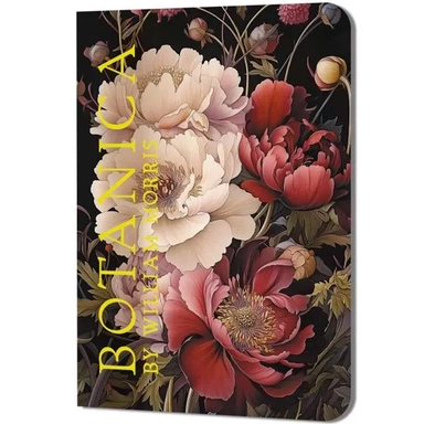 Блокнот 24 л. BOTANICA by William Morris (пионы на темном фоне) 9785002415359