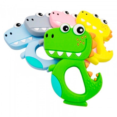 Прорезыватель силиконовый Крокодил 1887