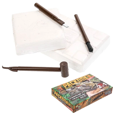 Набор для раскопок 2 в 1 брахиозавр и тиранозавр FL03S-RU