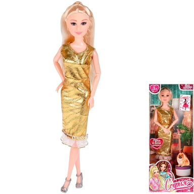 Кукла Карапуз 66001-BF6-S-HW 29 см София, руки сгиб.