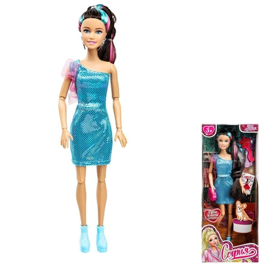 Кукла Карапуз 66001-C68-S-BB 29см София, руки и ноги сгиб., акс